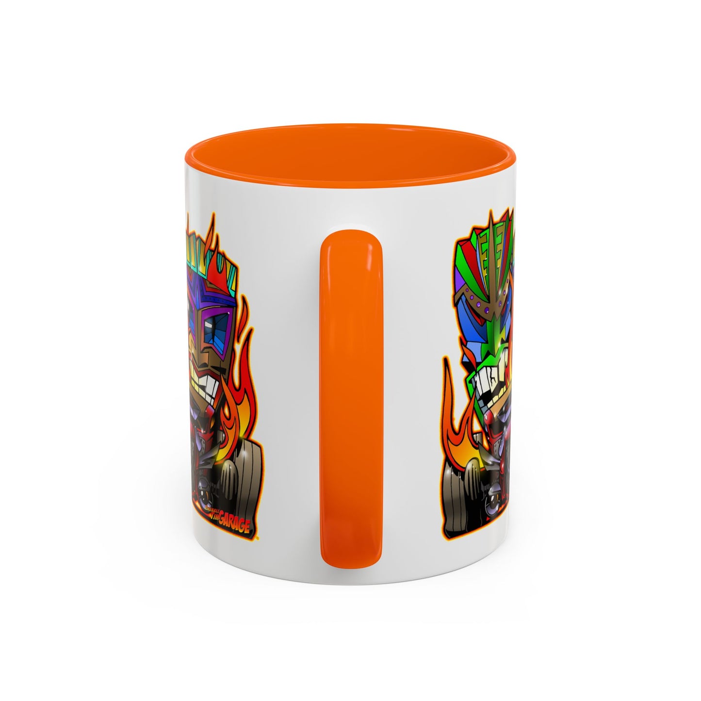HOT ROD TIKI Collectible Art Coffee Mug 2 Sizes 4 Colors