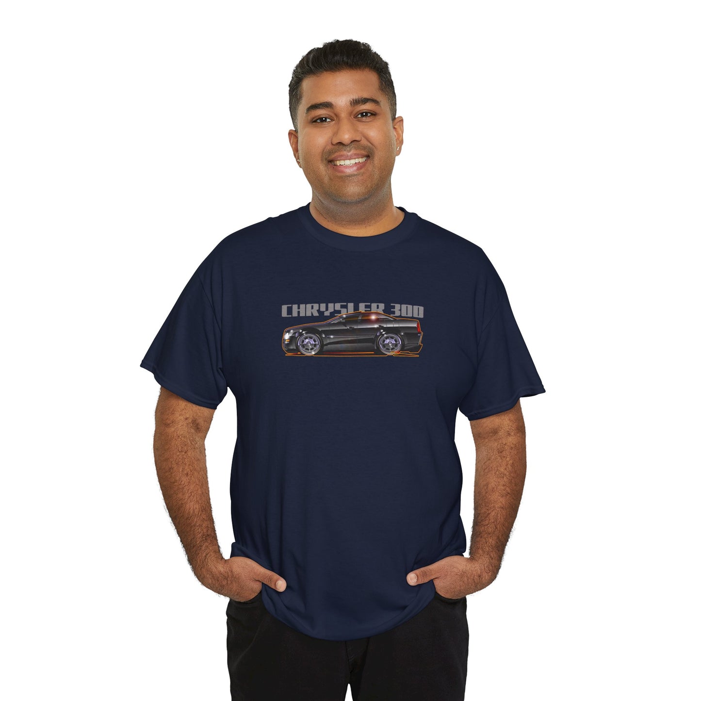 CHRYSLER 300 Fireball Art Collectible Heavy Cotton Tee - Multiple Colors