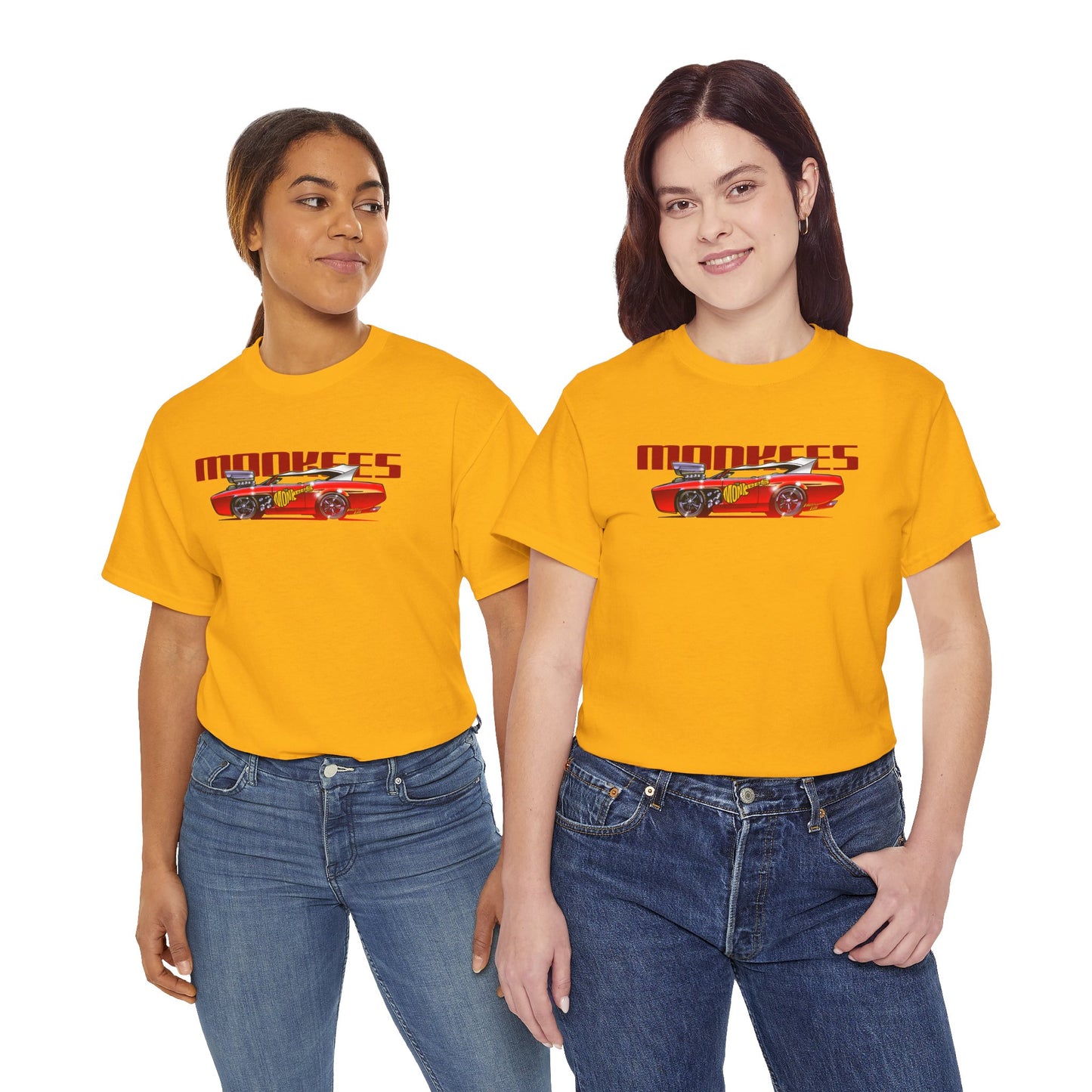 THE MONKEES Monkeemobile Cotton Tee Shirt - 12 Colors
