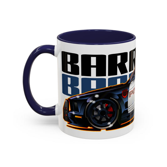 TRANSFORMERS BARRICADE Mustang Police Movie Car Fireball Art Collectible Coffee Mug - 2 Sizes