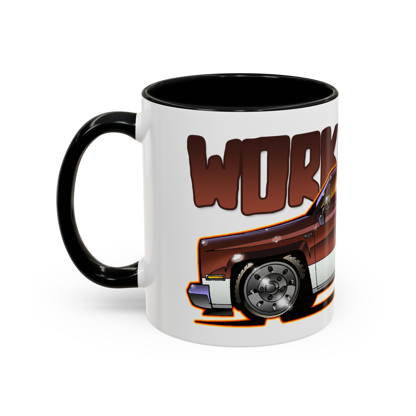 GMC SIERRA CLASSIC PICKUP 1982 Workhorse Concept Art Coffee Mug 11 & 15oz