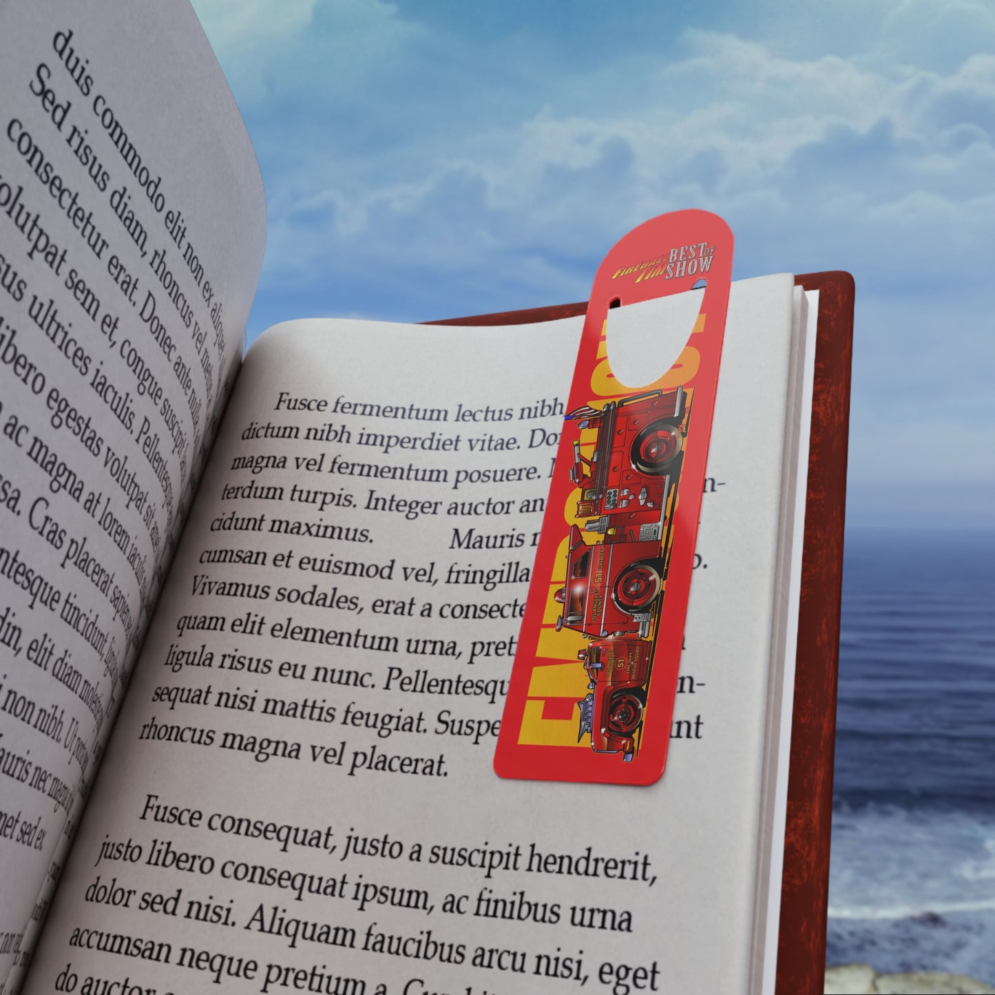 EMERGENCY SQUAD & ENGINE 51 Fireball Tim Best of Show Bookmark