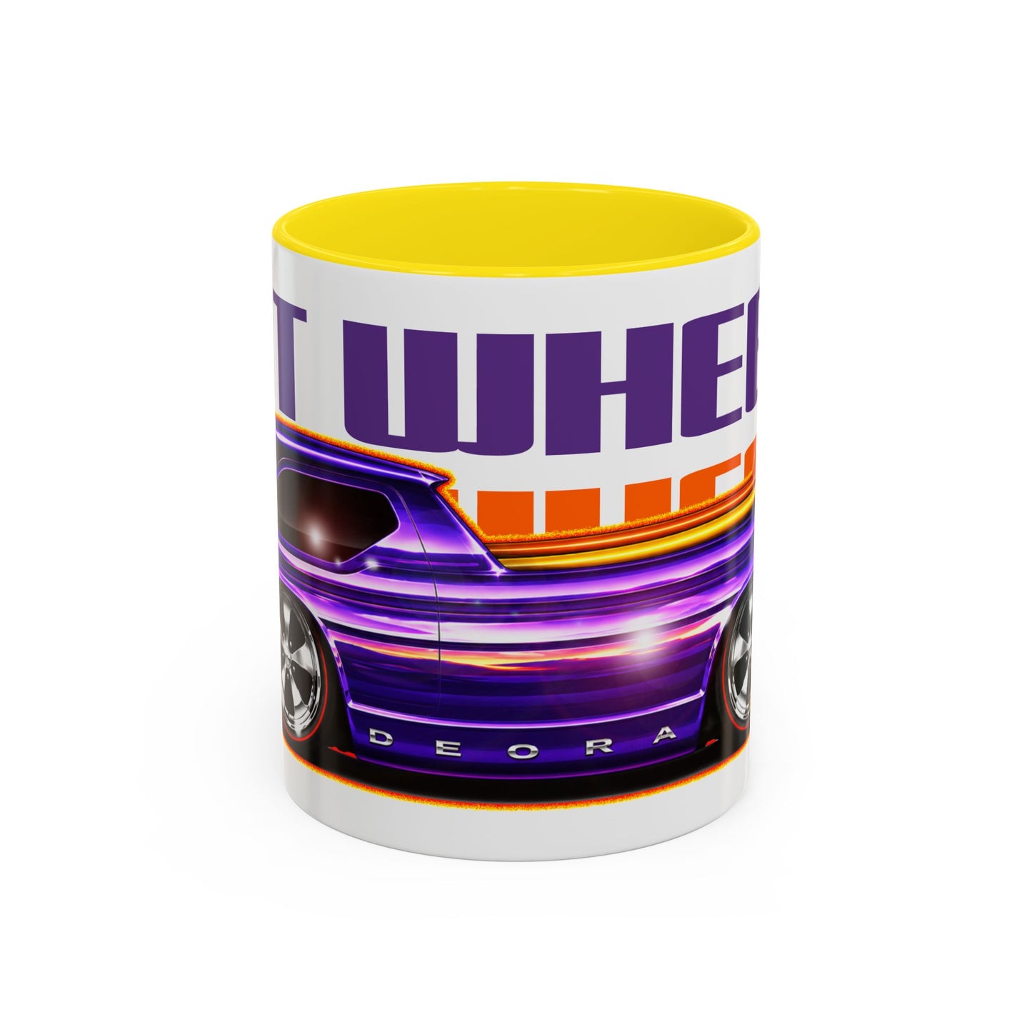 HOT WHEELS Sweet 16 DEORA Collectible Fireball Art Coffee Mug - 2 Sizes