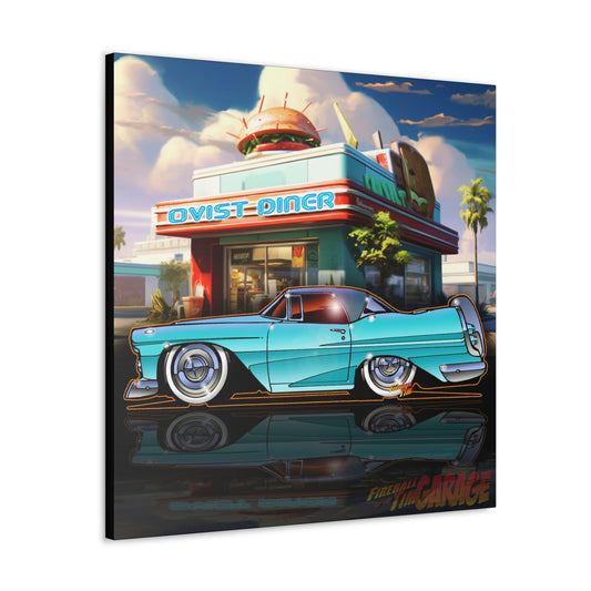 CHEVROLET CUSTOM COUPE 1954 Concept Art Canvas MASTERPRINT 3 Sizes