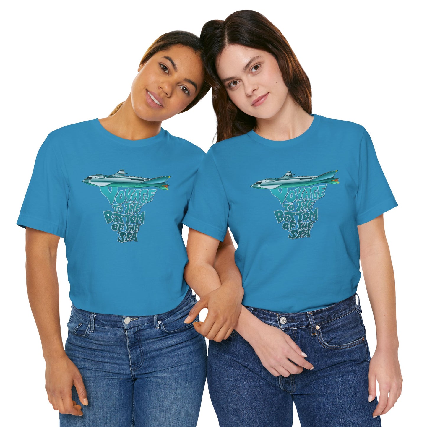VOYAGE TO THE BOTTOM OF THE SEA Concept Art Seaview Submarine Tee 8 Colors
