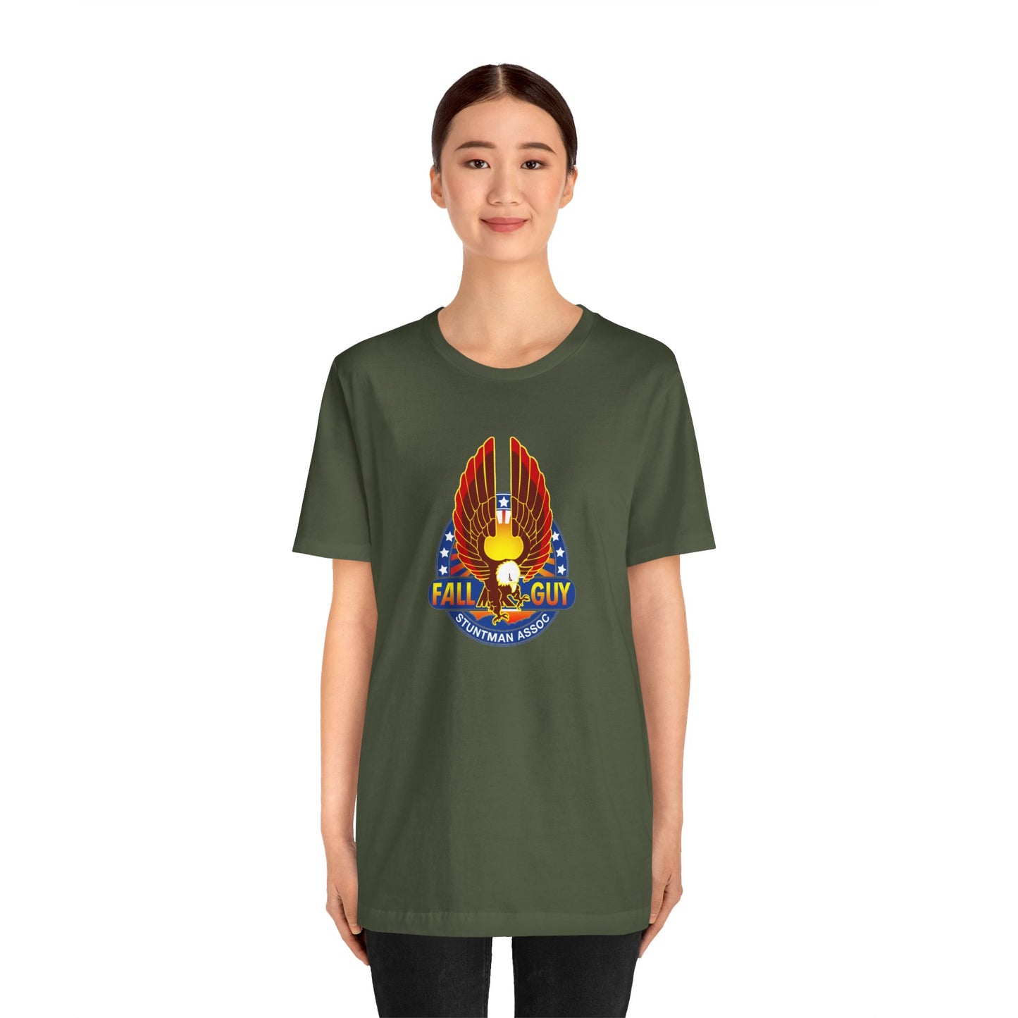 THE FALL GUY Stuntman Association Unisex Jersey Short Sleeve Tee - 12 Colors