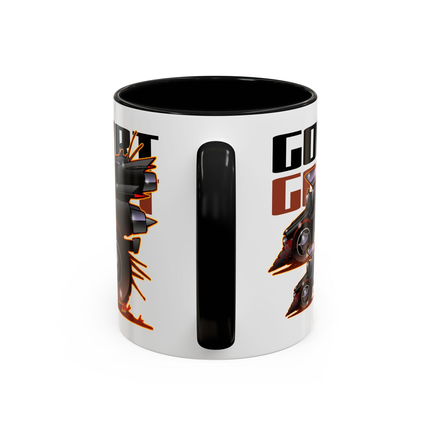 CADILLAC MAX by Gokart Mozart Fireball Art Coffee Mug (11/15oz)