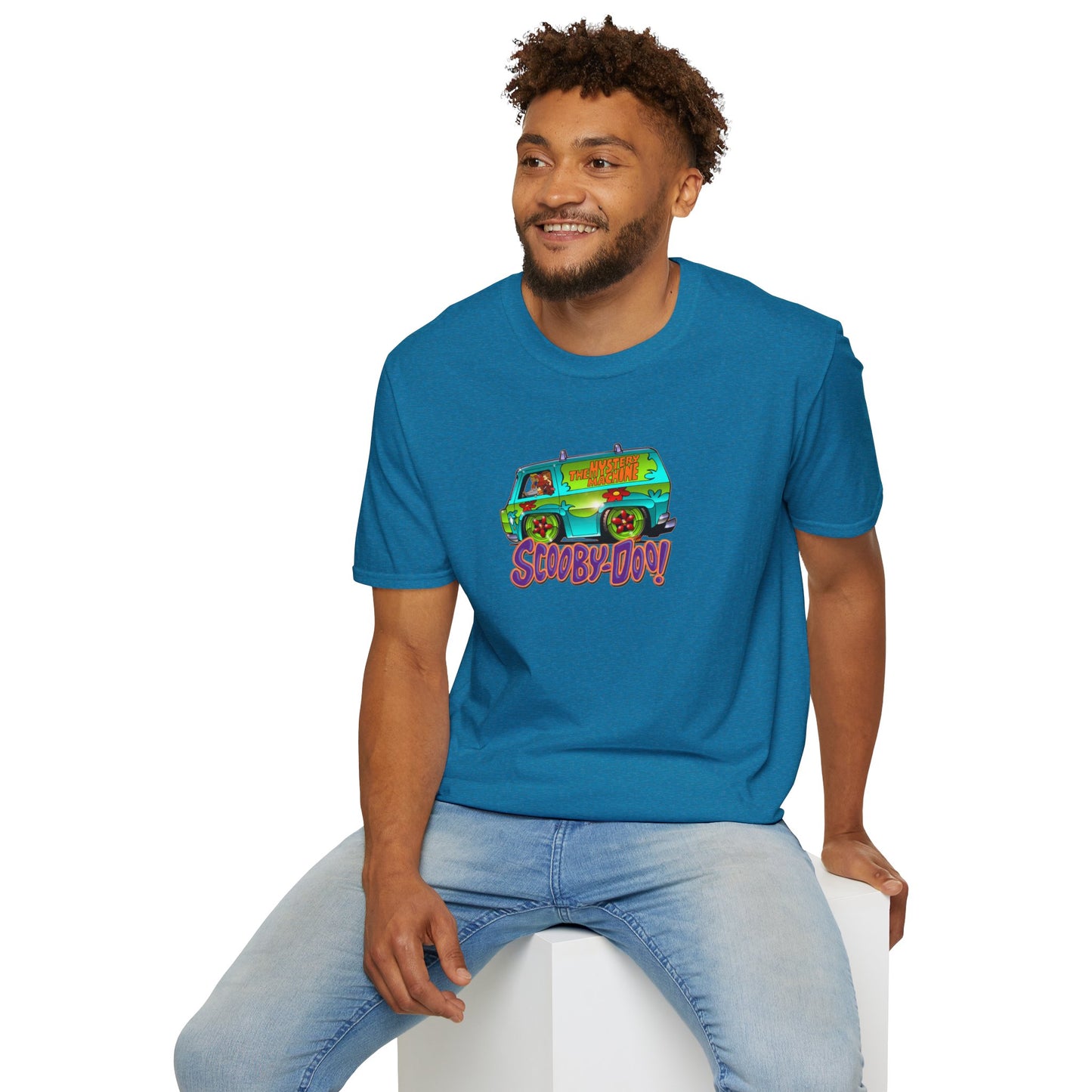 SCOOBY DOO MYSTERY MACHINE VAN Concept Art Softstyle T-Shirt 12 Colors