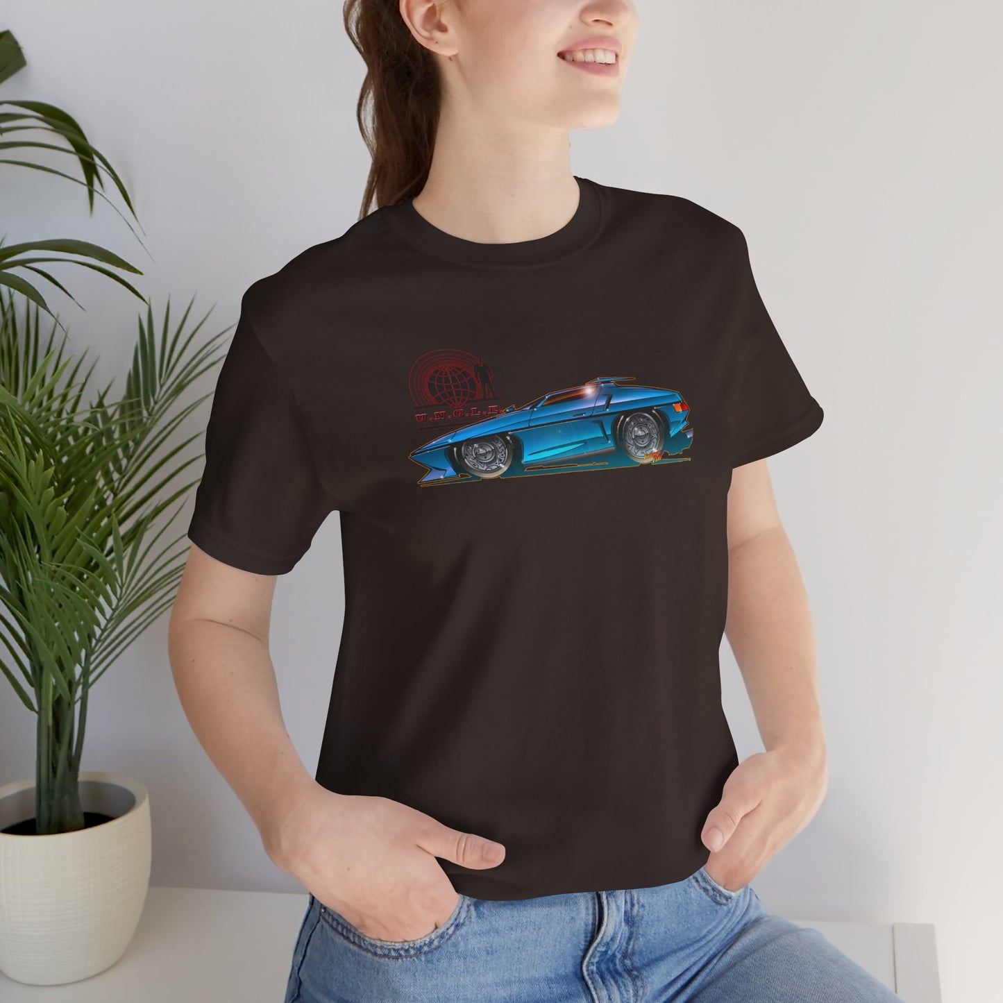 THE MAN FROM UNCLE Piranha TV Car Fireball Jersey Short Sleeve Tee Shirt - Multiple Colors