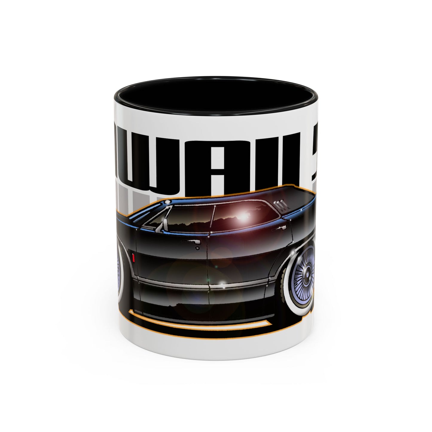 HAWAII 5-O McGarrett Mercury Park Lane Collectible Fireball Art Coffee Mug - 2 Sizes