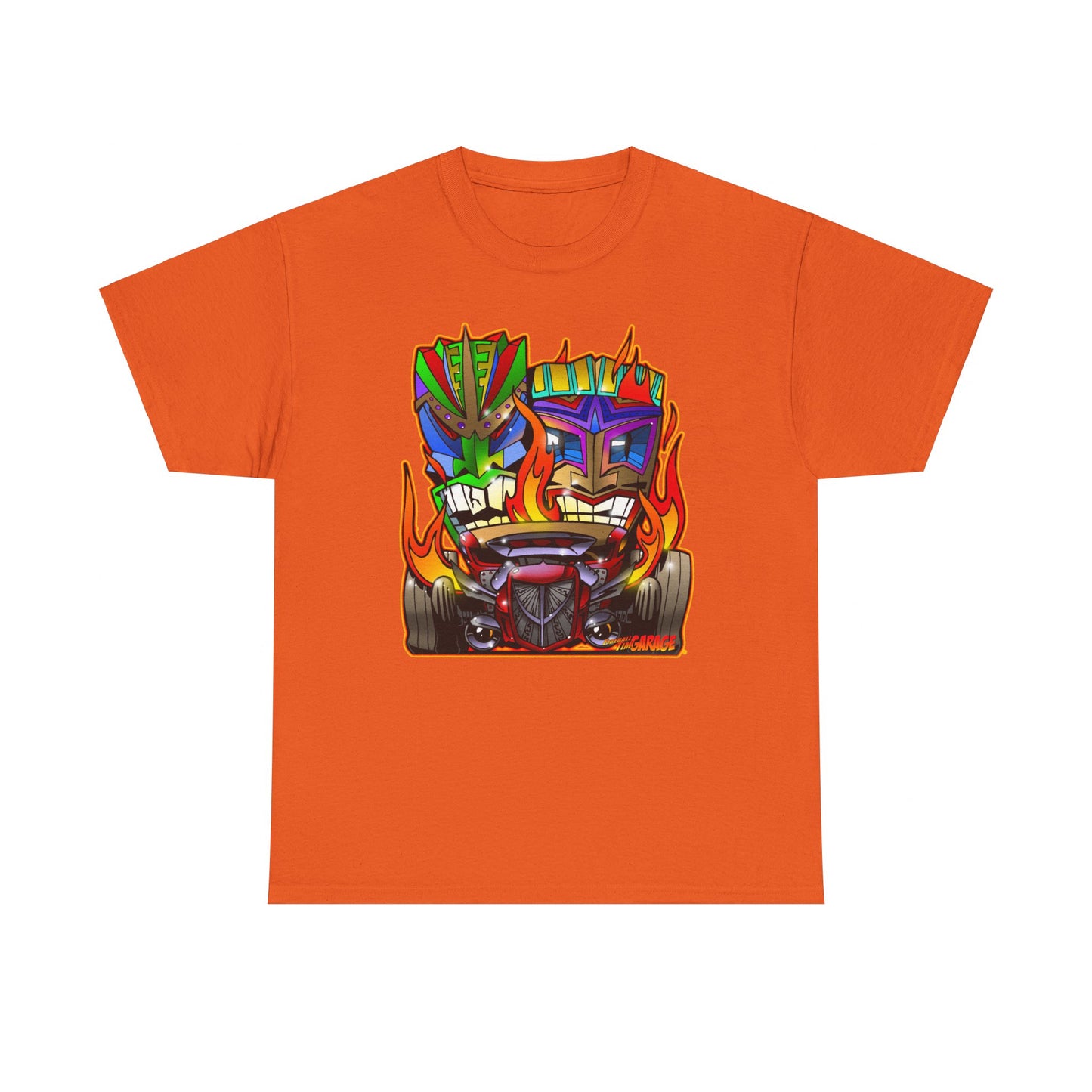 HOT ROD TIKIS Concept Art Tiki Unisex Heavy Cotton Tee 13 Colors