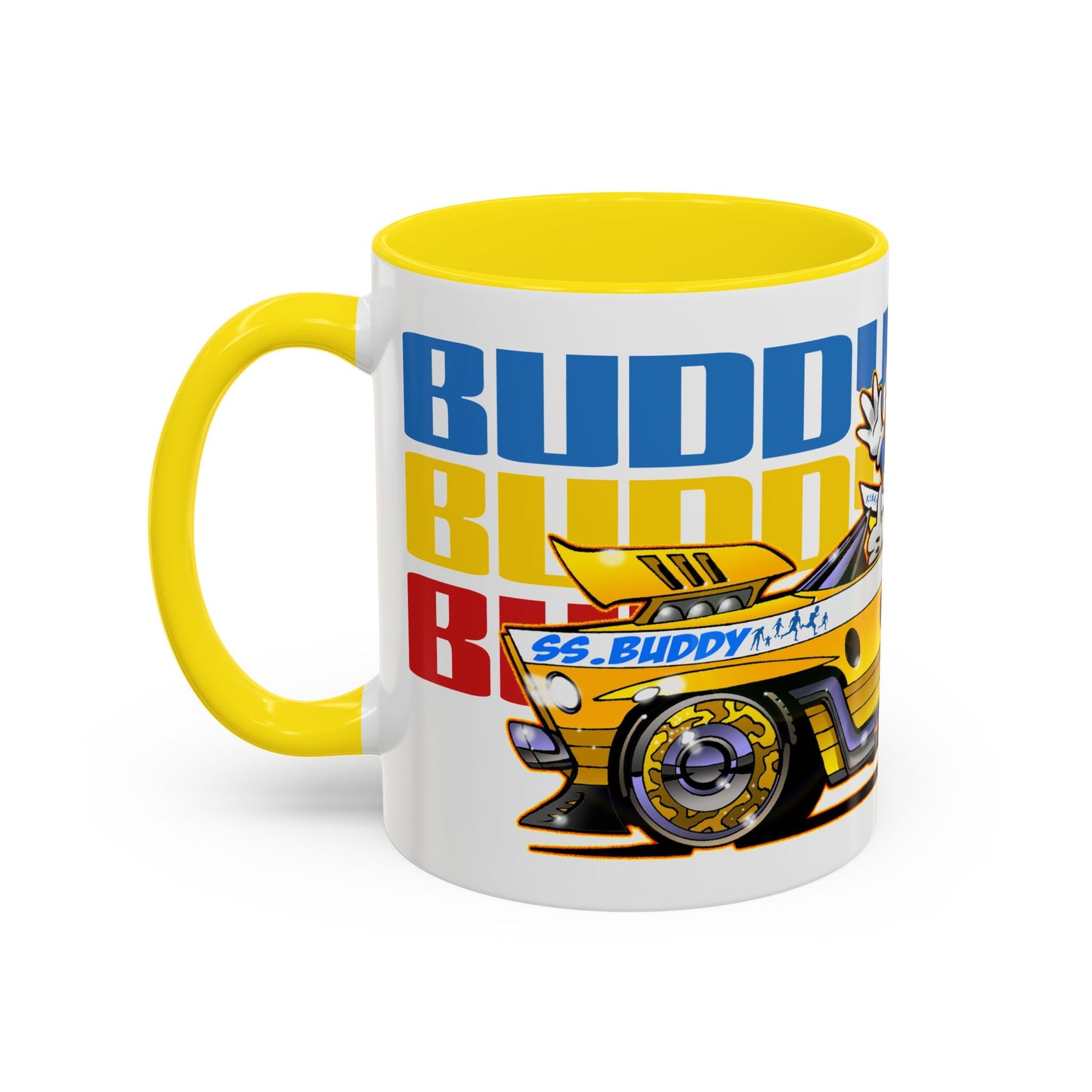 BUDDY CRUISE BUDDYMOBILE Collectible Coffee Mug - 3 Colors 2 Sizes