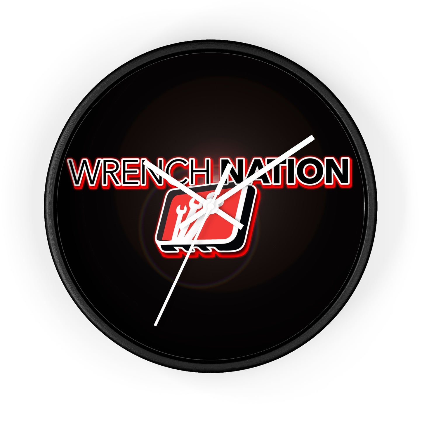 WRENCH NATION Logo Wall Clock