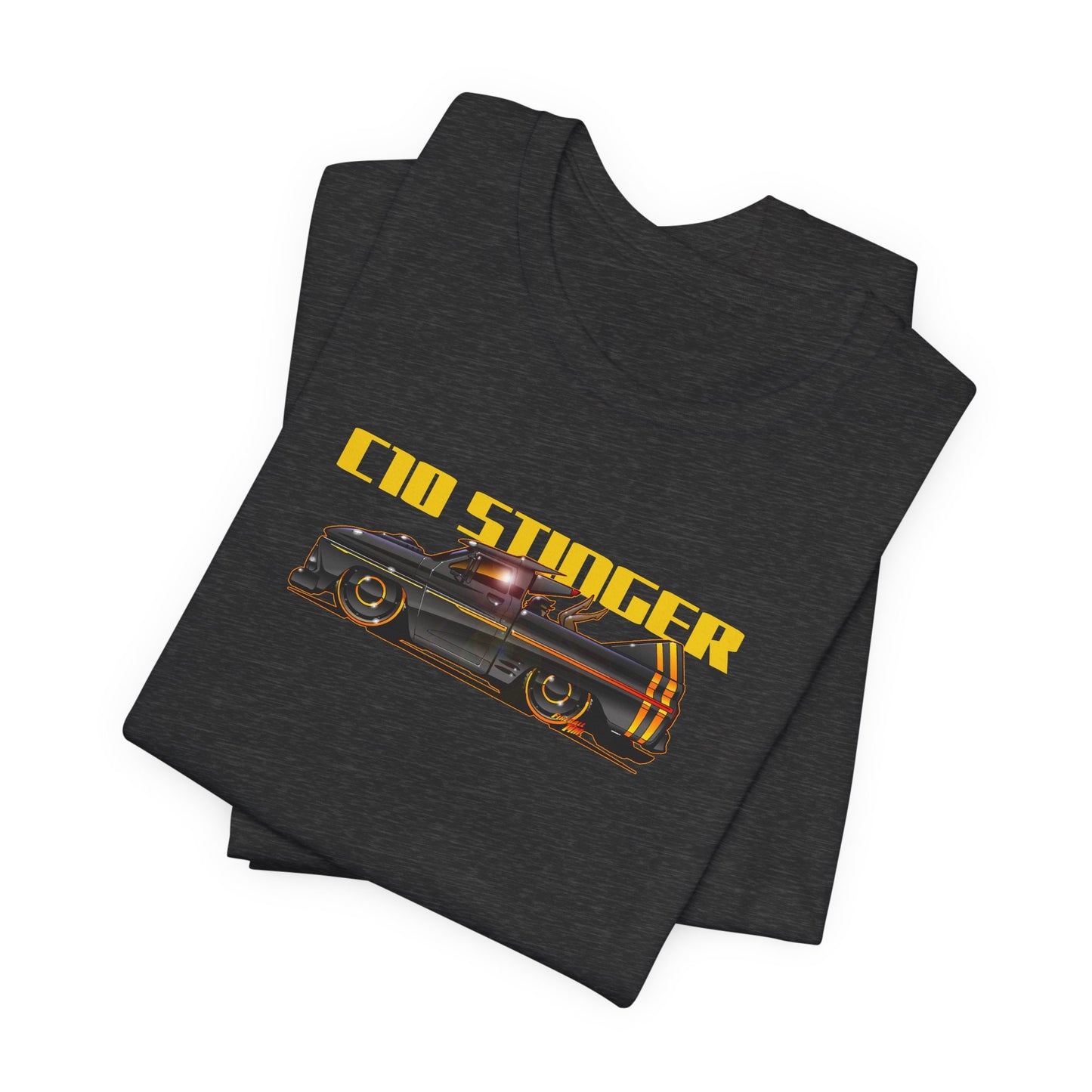 CHEVROLET C10 1960 Stinger Pickup Truck Custom Short Sleeve Tee 8 Colors
