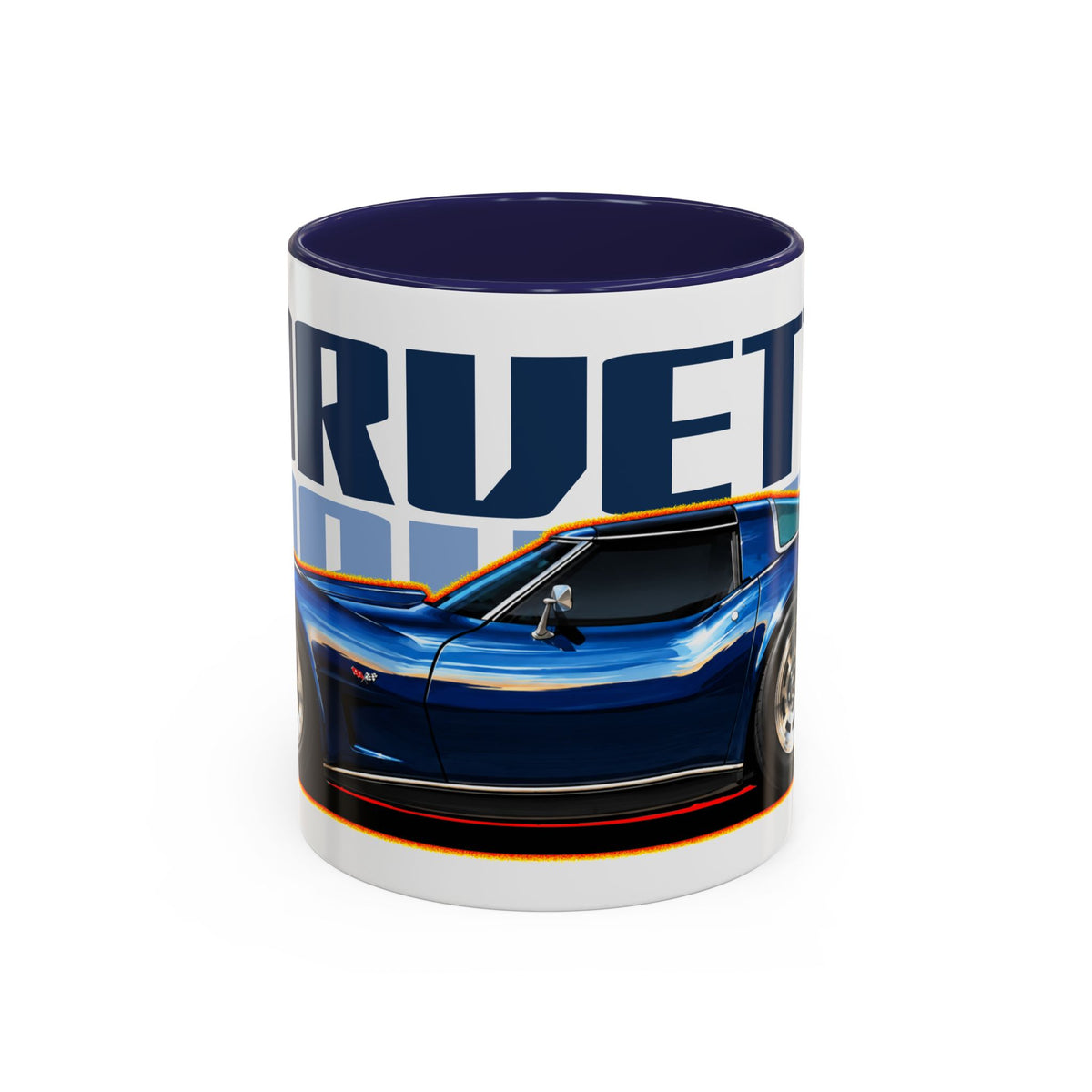 CHEVROLET CORVETTE 1978 Collectible Fireball Art Coffee Mug - 2 Sizes