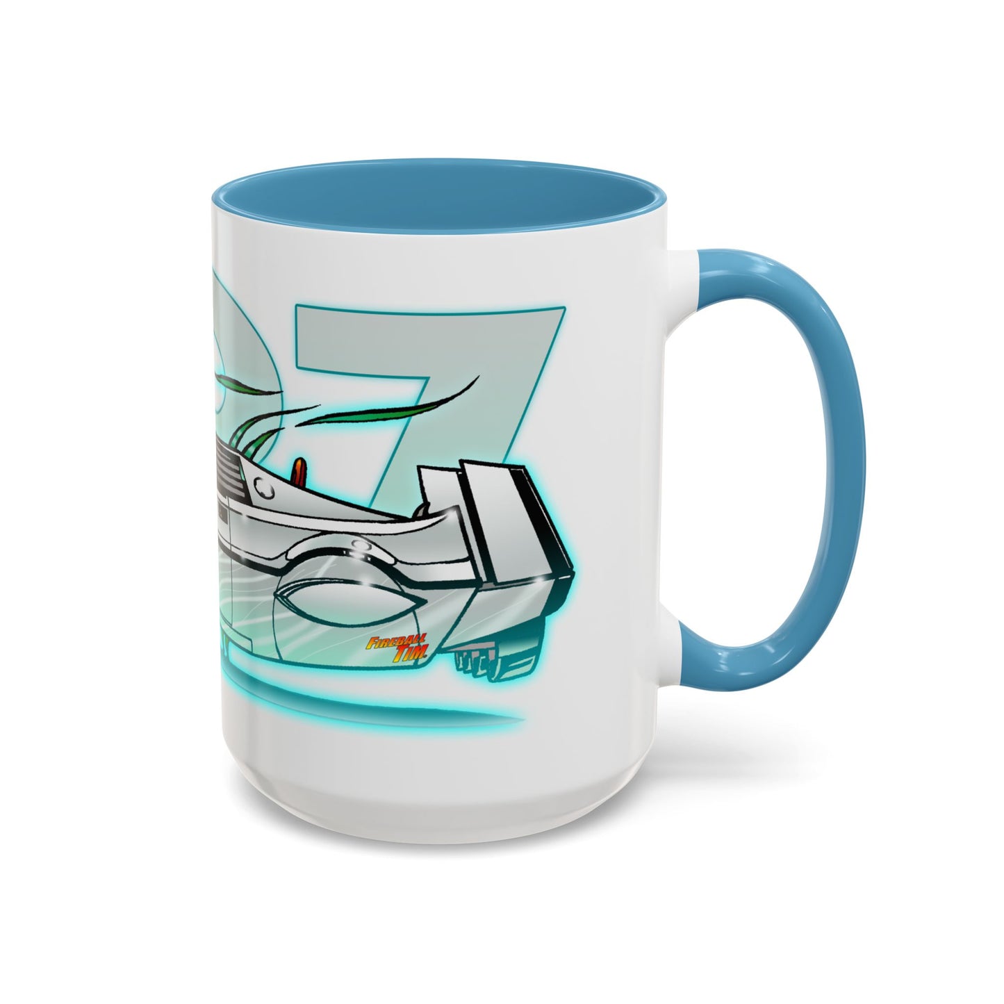 LOTUS SUBMARINE Collectible Fireball Art Coffee Mug - 2 Sizes