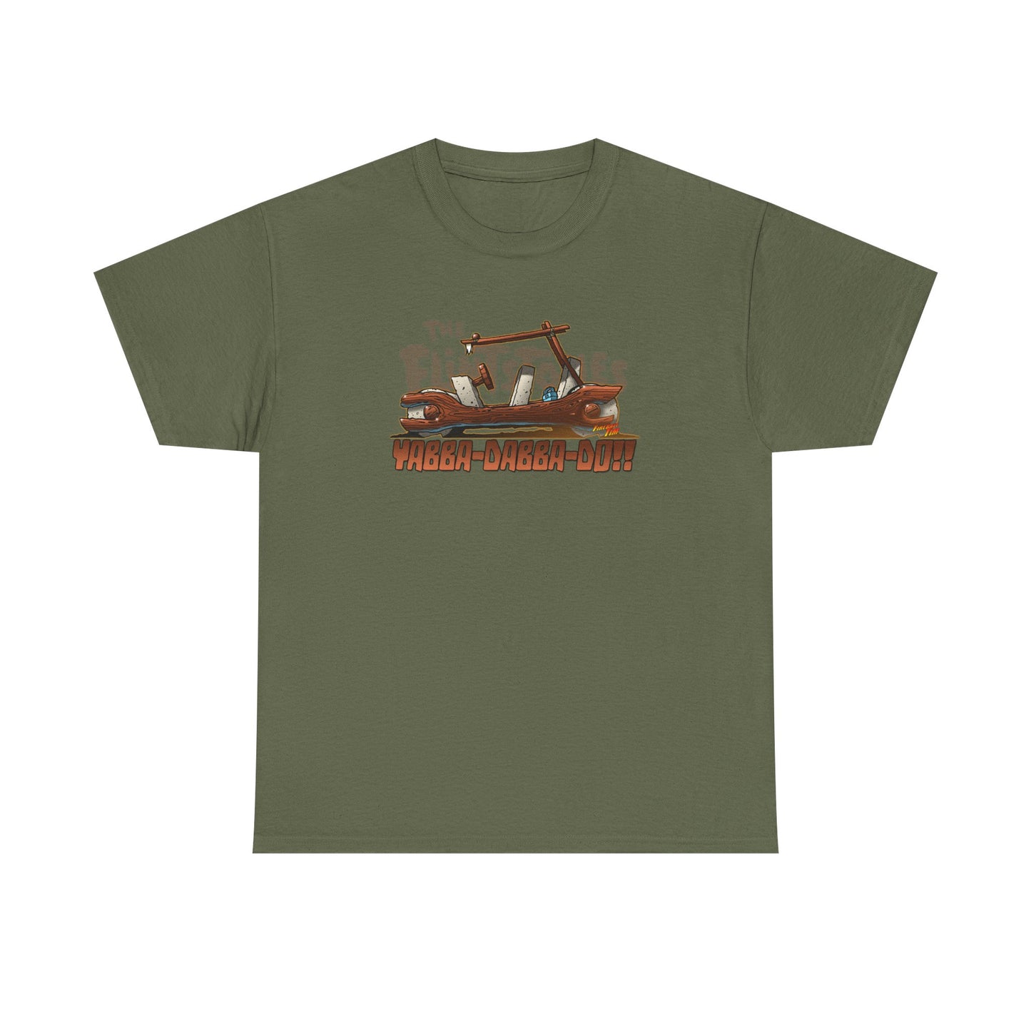 THE FLINTSTONES Cartoon Bedrock Roadster Tee Shirt 12 Colors