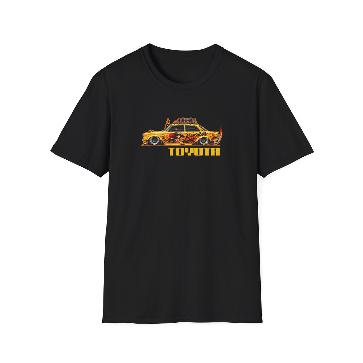 JDM TOYOTA COROLLA 1966 Collectible Fireball Art Collectible Fireball Art TeeShirt