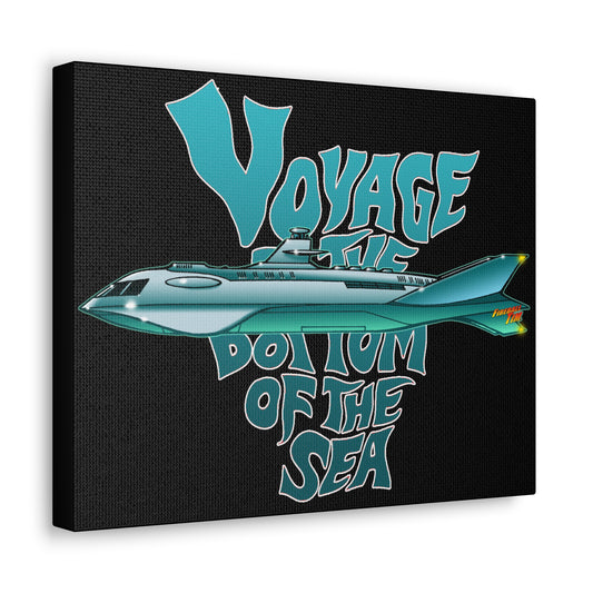 VOYAGE TO THE BOTTOM OF THE SEA Seaview Submarine Concept Art Canvas Print 11x14