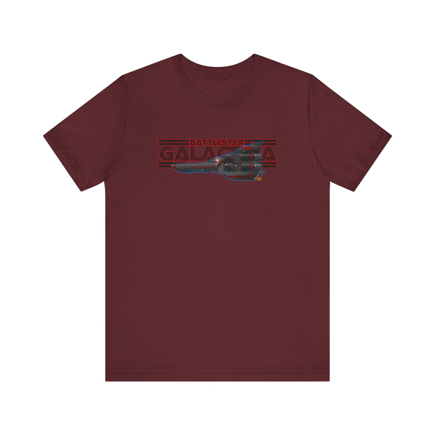 BATTLESTAR GALACTICA Viper Concept Art Logo Short Sleeve Tee 13 Colors