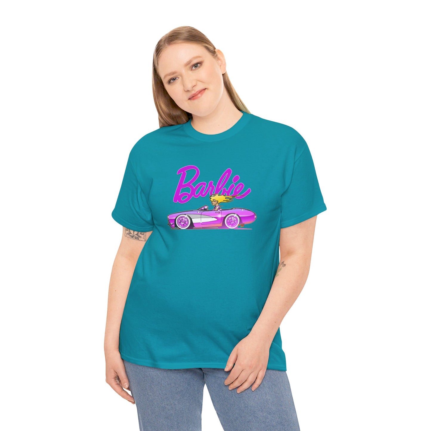 BARBIE CORVETTE Concept Art Cotton Tee 8 Colors