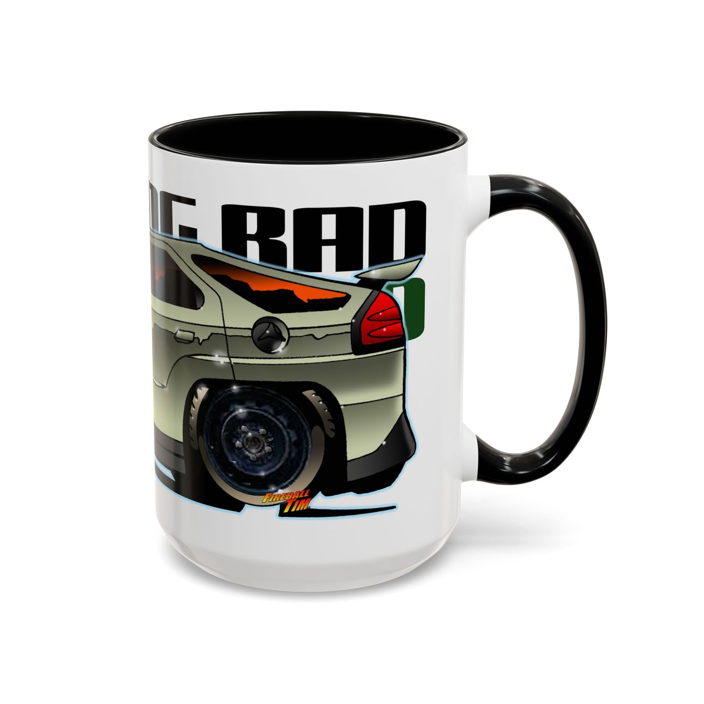 BREAKING BAD Pontiac Aztek Collectible Fireball Art Coffee Mug - 2 Sizes