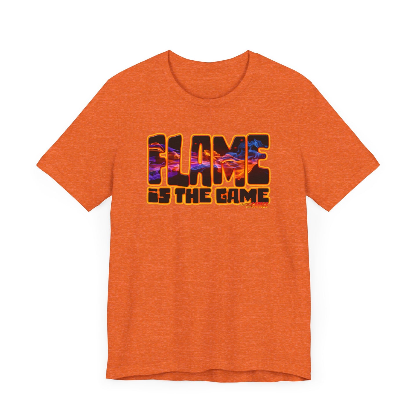 FLAME IS THE GAME Fireball Tim Garage Official Short Sleeve Tee 13 Colors