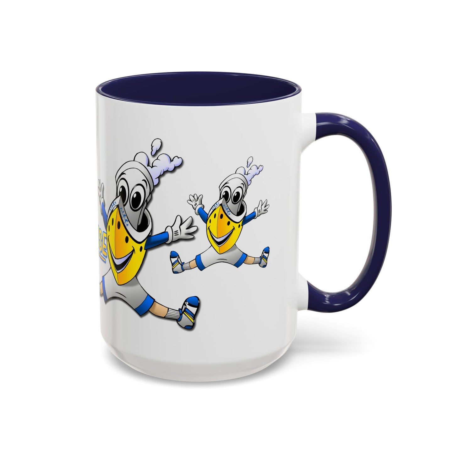 BUDDY CRUISE Mascot Jumping Coffee Mug — 11/15oz Multiple Colors