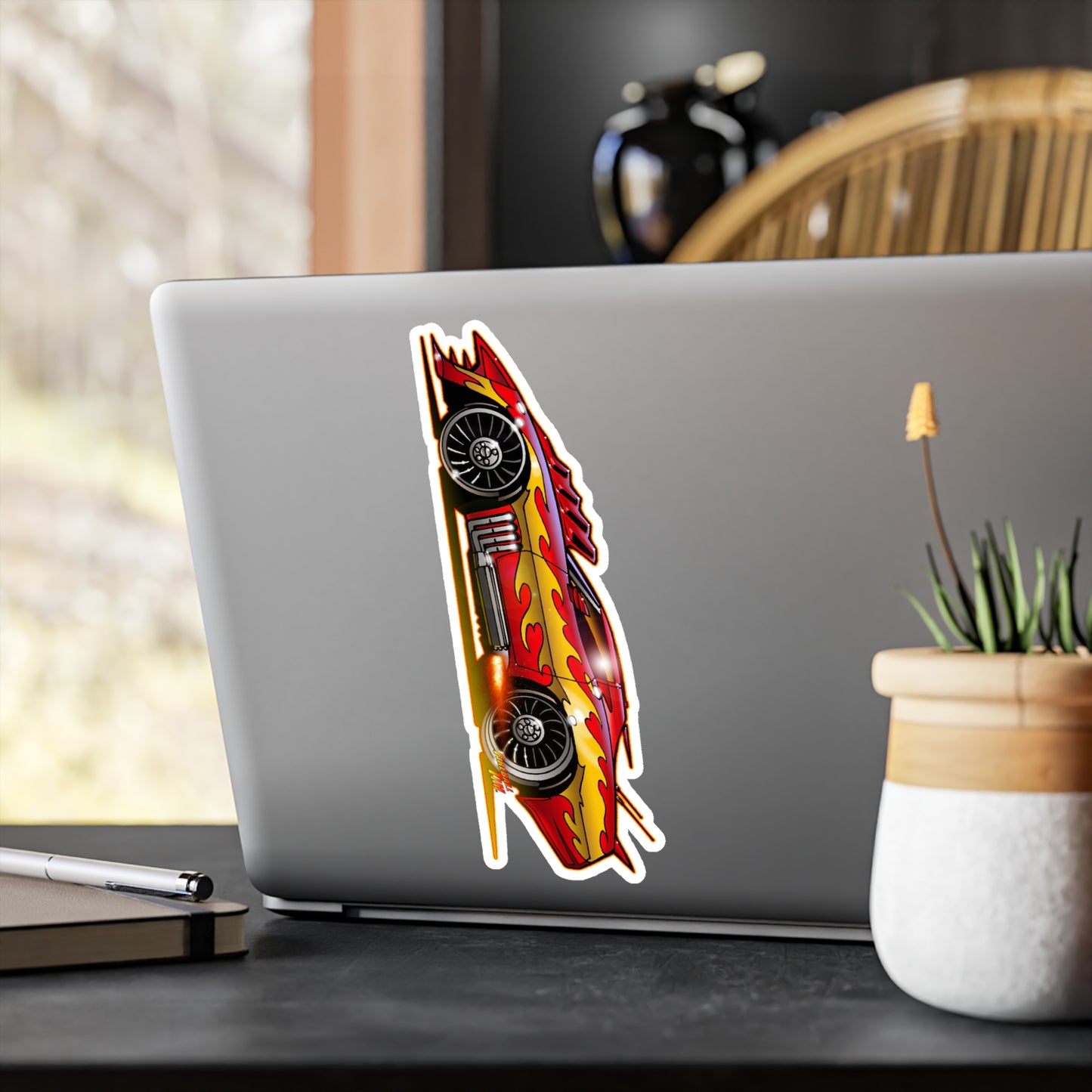 CORVETTE SUMMER Movie Car Stickers in 4 Sizes