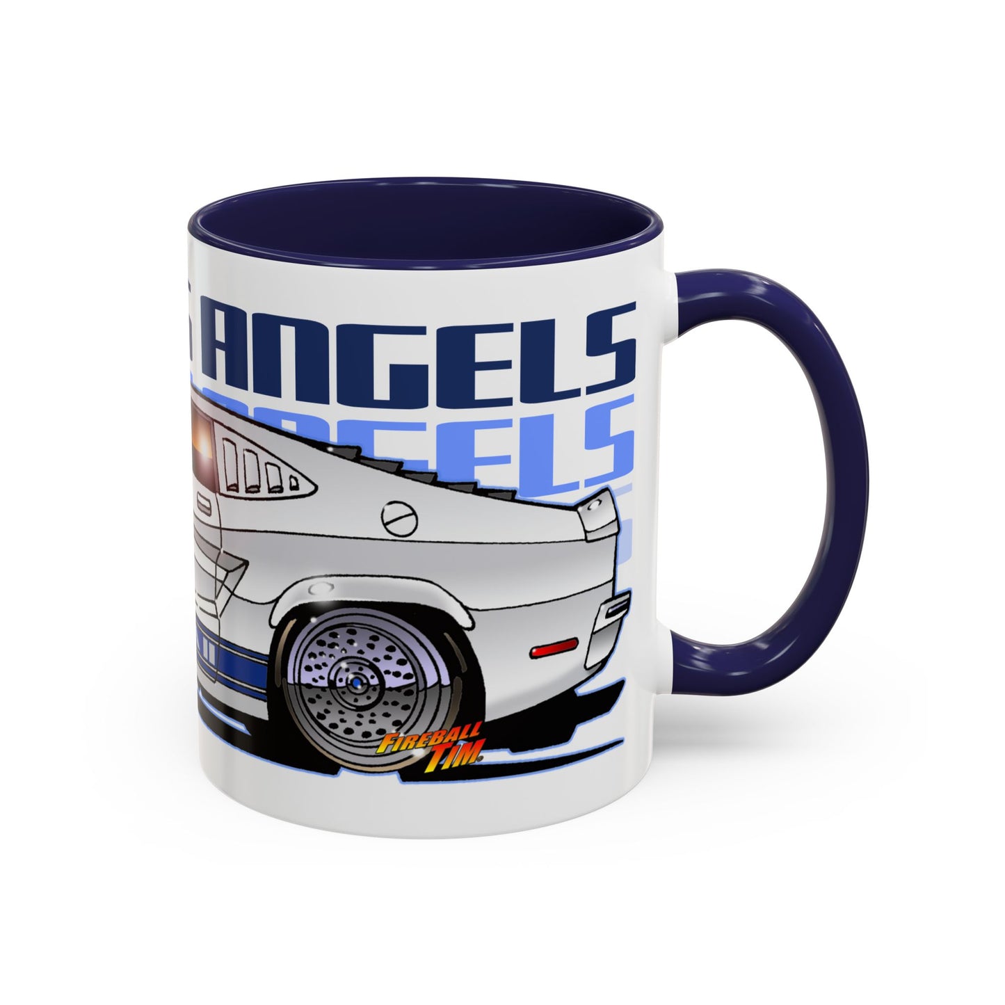 CHARLIES ANGELS TV Show Ford Mustang Cobra 2 Collectible Coffee Mug 2 Sizes