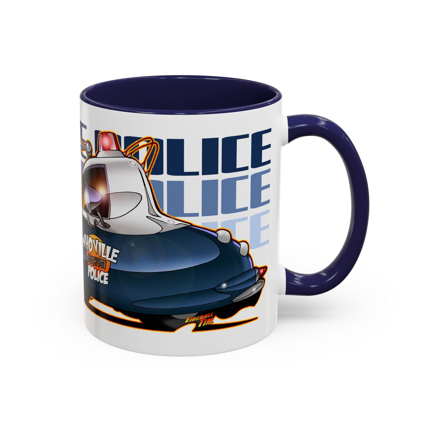 THE GRINCH WHOVILLE POLICE CAR Collectible Vintage Mug - 2 Sizes