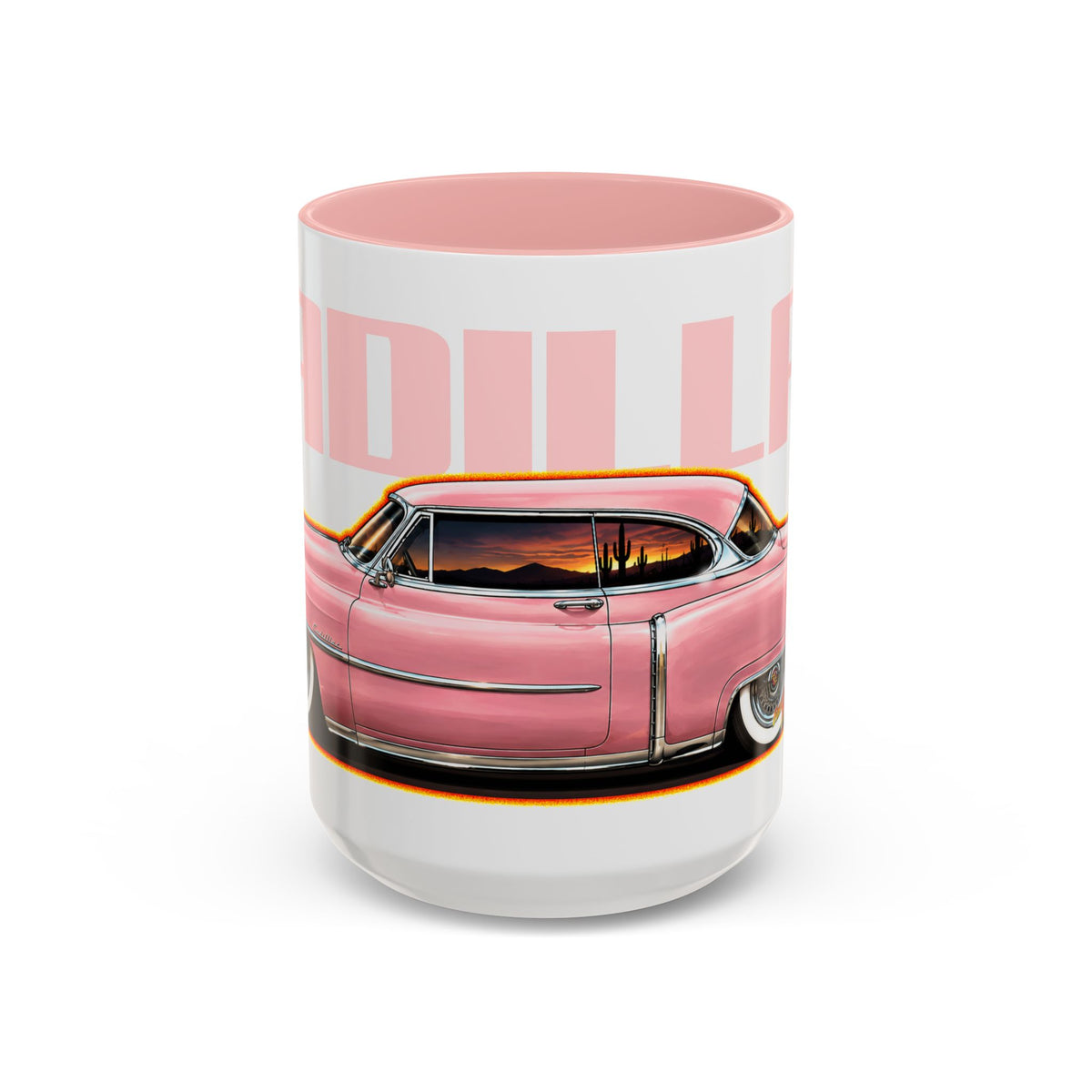 DODGE CHALLENGER 1972 Collectible Fireball Art Coffee Mug - 2 Sizes