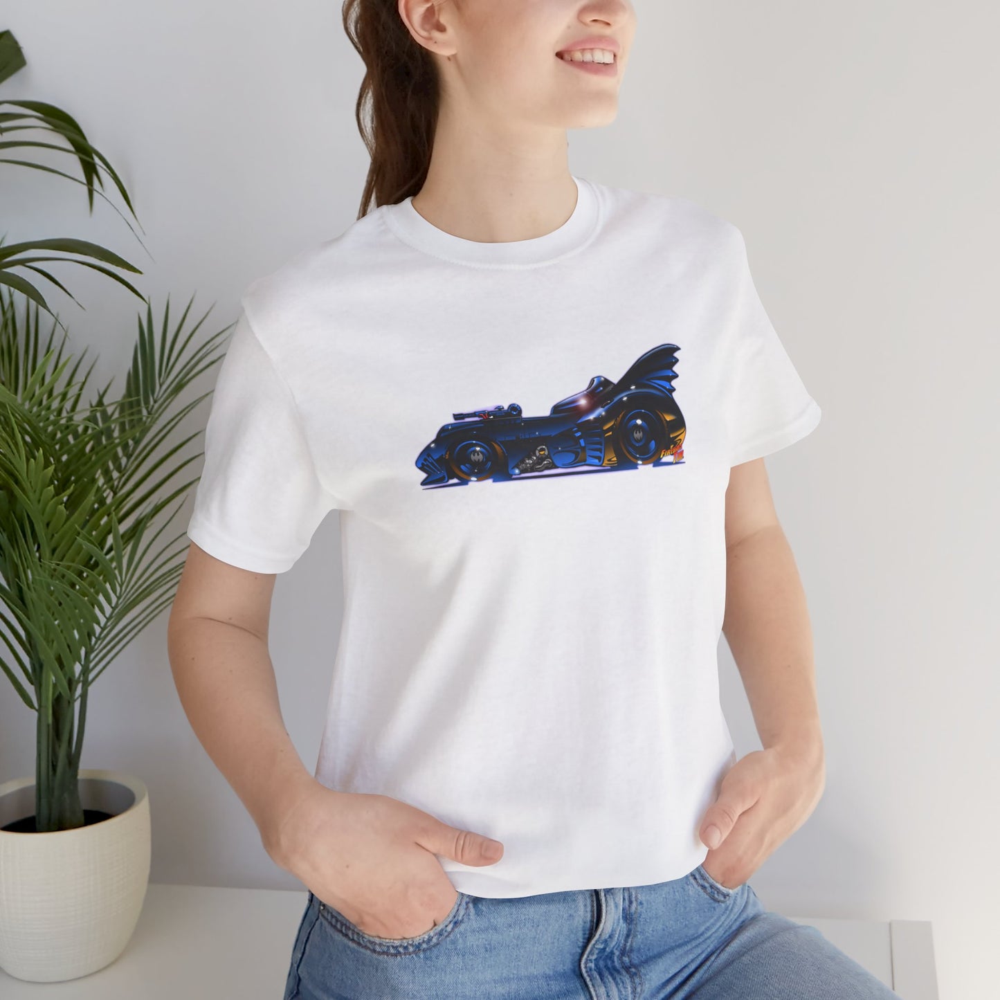 BATMOBILE 1989 BATMAN Concept Art Short Sleeve Tee 10 Colors