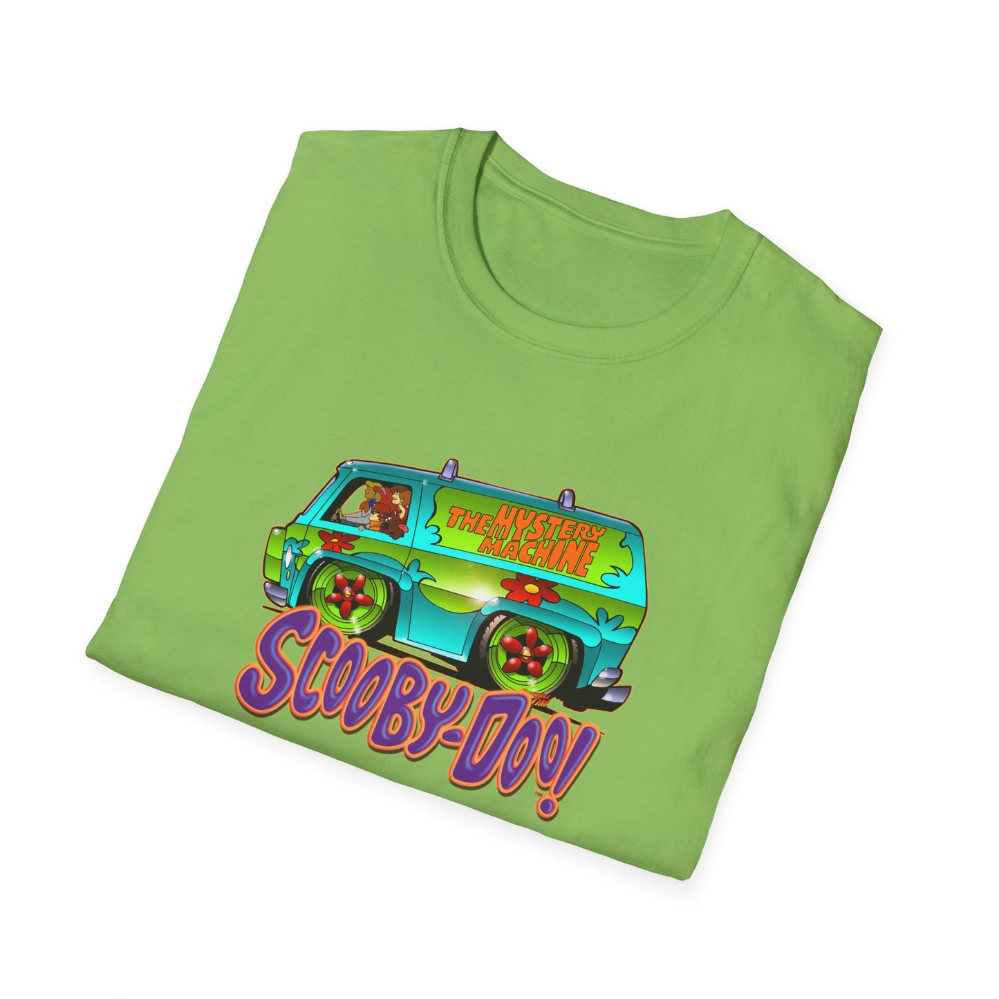 SCOOBY DOO MYSTERY MACHINE VAN Concept Art Softstyle T-Shirt 12 Colors