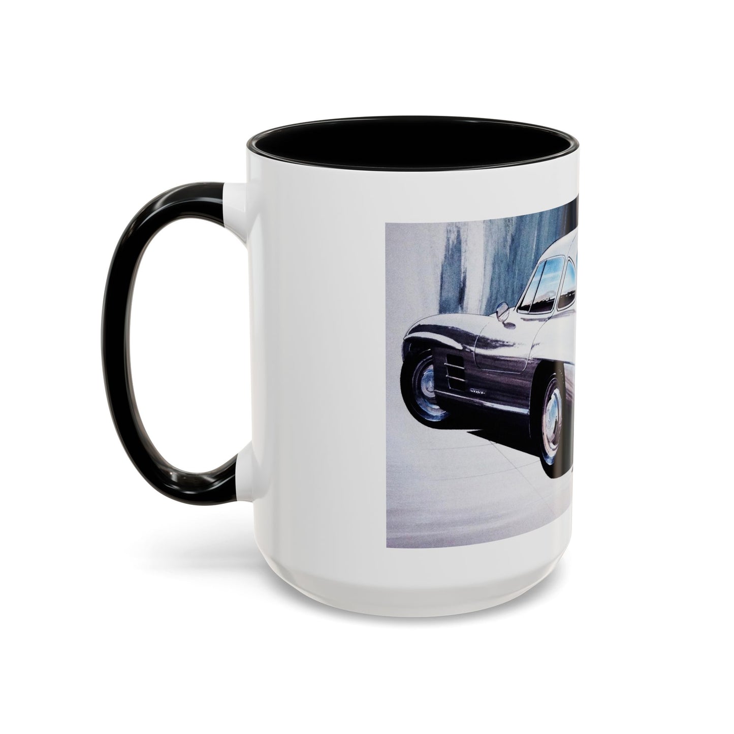 MERCEDES BENZ GULLWING 300SL 1957 Classic Car Coffee Mug 11oz