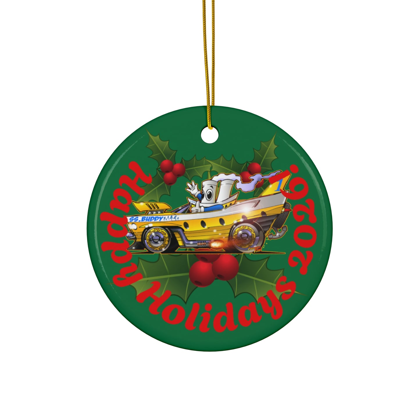 BUDDY CRUISE 2026 Official Ceramic Ornament #1