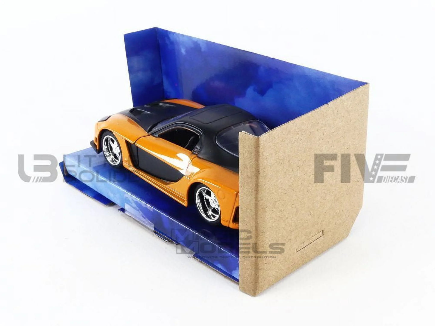 Jada Hollywood Rides: Fast & Furious Han'S Mazda RX-7 1/32 Scale