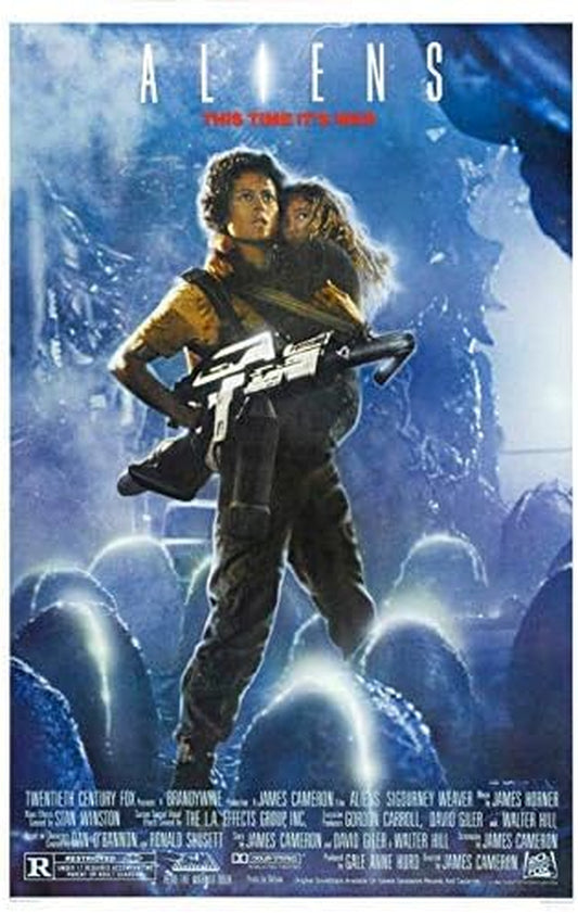 Movie Poster Tin Sign Vintage Alien Movie Poster Retro Bar Movie Wall Club Restaurant Wall Decoration 8X12 Inches
